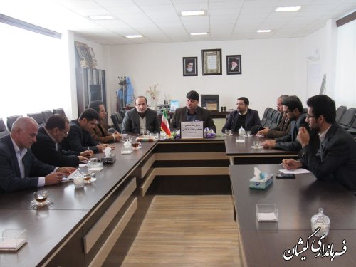 سومین جلسه ستاد بزرگداشت دهه فجر شهرستان گمیشان برگزار شد