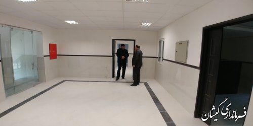 بازدید فرماندار گمیشان از مرکز جامع سلامت شهرستان
