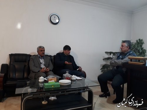 دیدار فرماندار گمیشان با مدیرکل شیلات استان