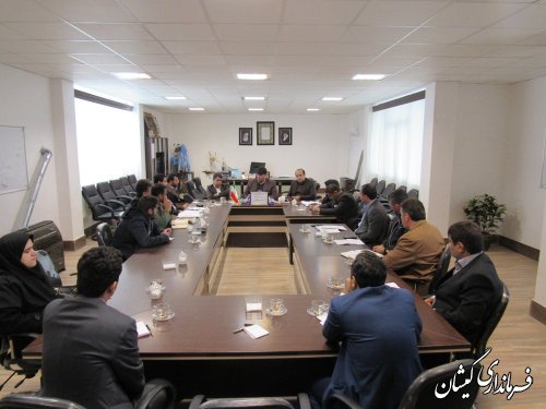 جلسه کمیسیون کارگری و صنفی شهرستان گمیشان برگزار شد
