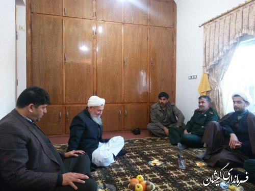 دیدار فرماندار گمیشان با ائمه جمعه