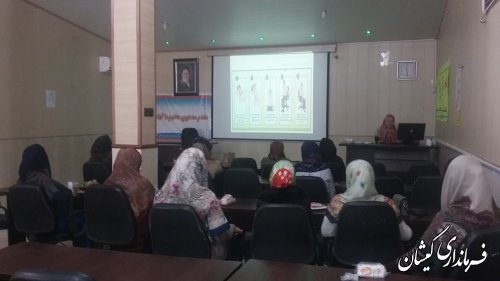 کارگاه آموزشی بیماری ها و سرطان های شایع زنان در گمیشان برگزار شد