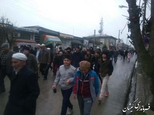 همایش پیاده روی خانوادگی در شهر گمیش تپه برگزار شد