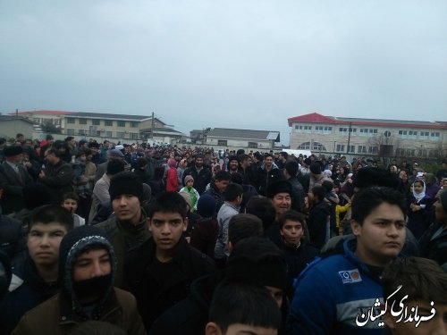 همایش پیاده روی خانوادگی در شهر گمیش تپه برگزار شد