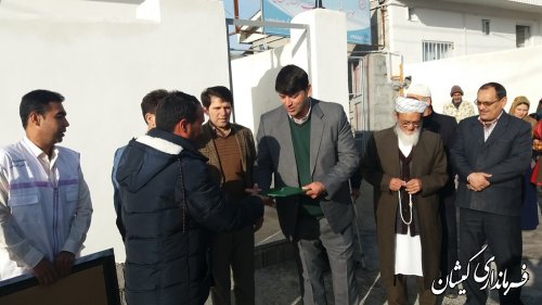 سه واحد مسکن مددجویان زن سرپرست خانوار بهزیستی شهرستان افتتاح شد