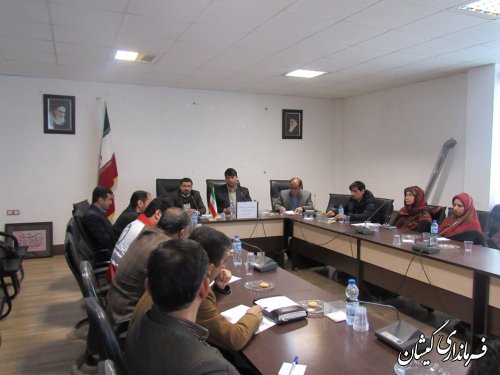 جلسه ستاد اجرایی خدمات سفر شهرستان گمیشان برگزار شد