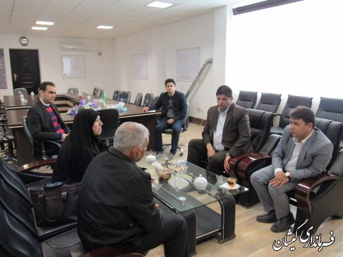 نشست هماهنگی بررسی وضعیت زمین دانشگاه آزاد شهرستان گمیشان برگزار شد