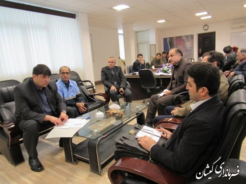دیدار کارشناسان دفتر فنی میراث فرهنگی، صنایع دستی و گردشگری استان با فرماندار 