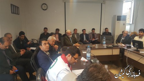 دهمین جلسه شورای اداری شهرستان گمیشان برگزار شد