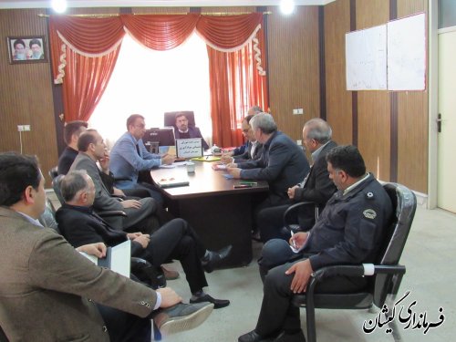 سومین جلسه شورای پشتیبانی سوادآموزی شهرستان گمیشان برگزار شد