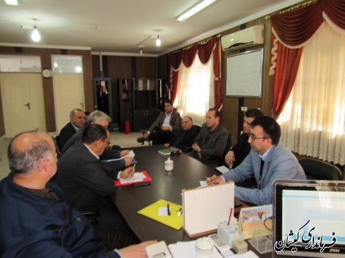 سومین جلسه شورای پشتیبانی سوادآموزی شهرستان گمیشان برگزار شد