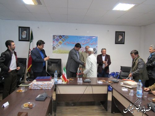 مراسم تجلیل از قهرمانان، پیشکسوتان، روسای هیات ها و خادمین ورزش شهر گمیش تپه