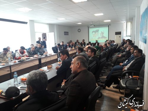 یازدهمین جلسه شورای اداری شهرستان گمیشان برگزار شد