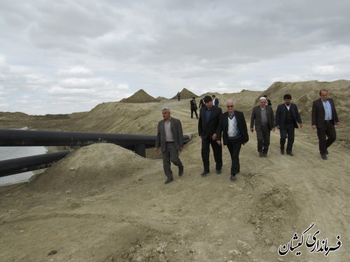 بازدید فرماندار و رئیس اتاق بازرگانی گرگان از ظرفیت های سرمایه گذاری گمیشان
