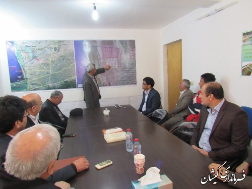 بازدید فرماندار و رئیس اتاق بازرگانی گرگان از ظرفیت های سرمایه گذاری گمیشان