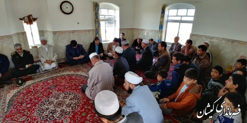 دومین حضور و بازدید کاروان امید و اقدام شهرستان از روستای آلتین تخماق برگزار شد