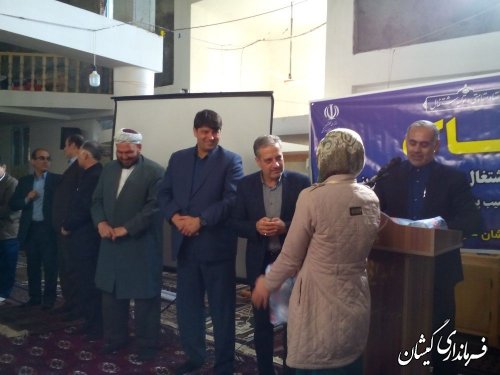 همایش طرح تاک در روستای خواجه نفس شهرستان گمیشان برگزار شد