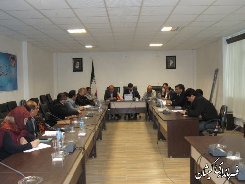 برگزاری جلسه ستاد خدمات سفر شهرستان گمیشان