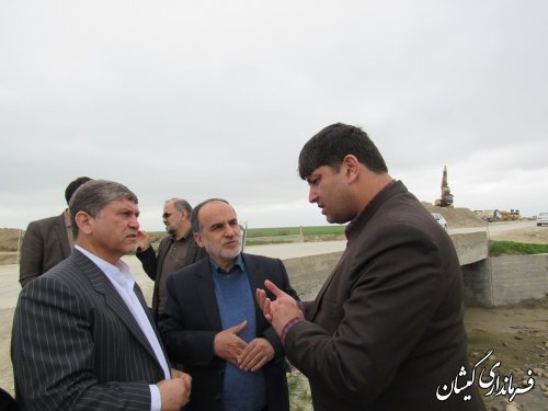 بازدید از ظرفیت های سرمایه گذاری سطح شهرستان گمیشان