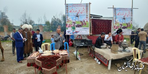 جشنواره فرهنگ و اقتصاد روستا در قرنجیک خواجه خان بخش گلدشت برگزار شد