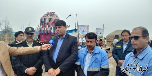 جشنواره فرهنگ و اقتصاد روستا در قرنجیک خواجه خان بخش گلدشت برگزار شد
