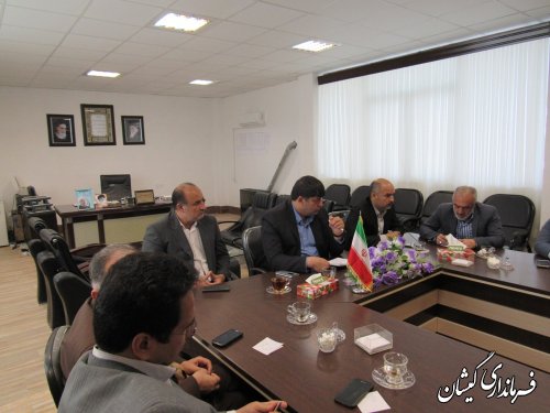 جلسه هماهنگی پیاده روی ویژه سالمندان شهرستان گمیشان برگزار شد