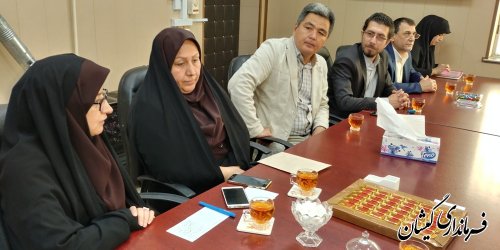 نشست هماهنگی بررسی وضعیت و مسائل شهری گمیش تپه
