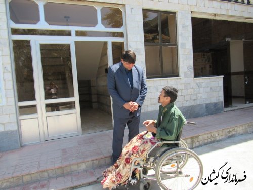 دیدار چهره به چهره فرماندار گمیشان با مردم شهرستان