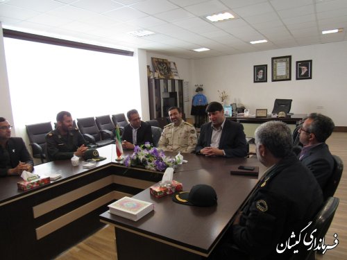 حضور نمایندگان نهاد ریاست جمهوری در شهرستان گمیشان