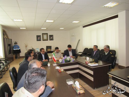 حضور نمایندگان نهاد ریاست جمهوری در شهرستان گمیشان