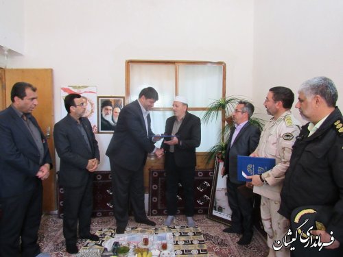 دیدار نمایندگان نهاد ریاست جمهوری با خانواده شهید مهدی کلته