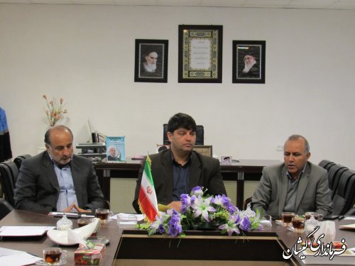 جلسه شورای ترافیک شهرستان گمیشان برگزار شد