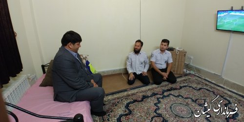 بازدید سرزده فرماندار گمیشان از دستگاه های خدمات رسان