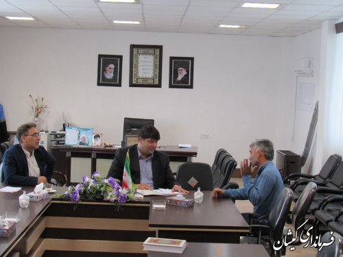 ملاقات عمومی فرماندار گمیشان با مردم شهرستان برگزار شد