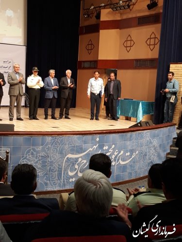 از مسئول پایگاه حفاظت موزه مردم شناسی شهرستان گمیشان تجلیل شد