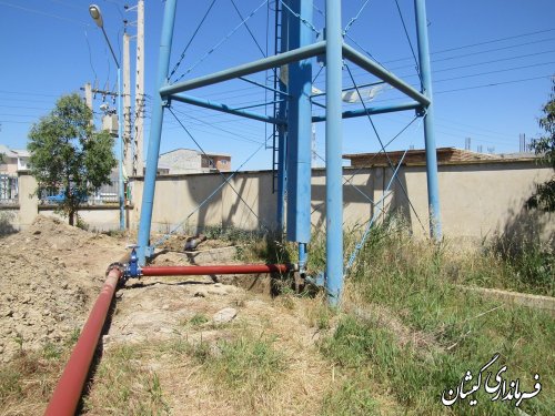 بازدید بخشدار مرکزی و معاون مدیرعامل آب و فاضلاب روستایی استان از روستاهای شهرستان