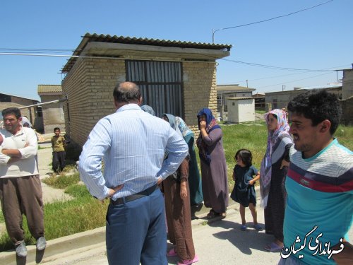 بازدید بخشدار مرکزی و معاون مدیرعامل آب و فاضلاب روستایی استان از روستاهای شهرستان