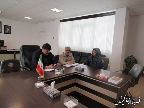 فرماندار گمیشان به صورت چهره به چهره با مردم شهرستان دیدار و گفتگو کرد