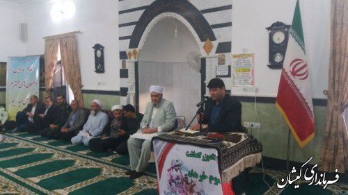 مراسم ویژه سوم خرداد سالروز آزادسازی خرمشهر در سیمین شهر برگزار شد