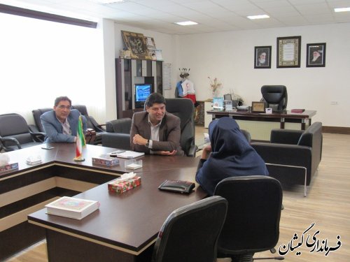 فرماندار گمیشان به درخواست ها و مشکلات مردم شهرستان رسیدگی کرد