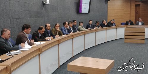 بر توجه ویژه به گمیشان جهت اجرای برنامه راهبردی-عملیاتی توسعه پایدار تاکیدشد