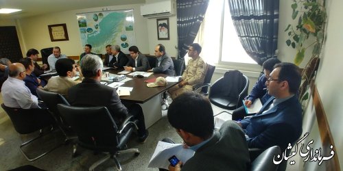 اولین جلسه برنامه ریزی تدوین راهبردی-عملیاتی توسعه پایدار گمیشان برگزار شد