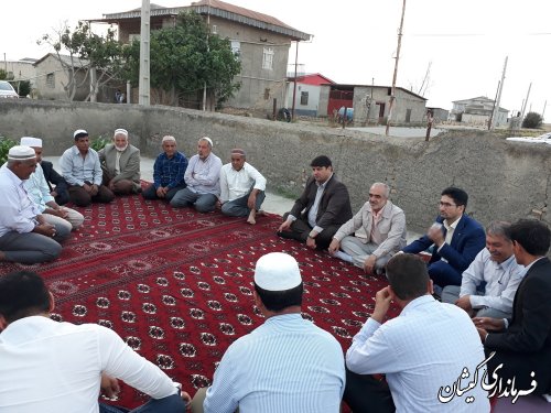  مراسم افطار دهی ولی نعمتان تحت پوشش کمیته امداد امام(ره) روستای سقرتپه