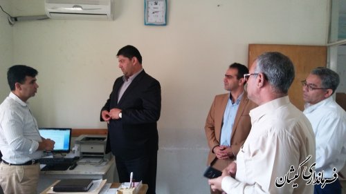 فرماندار گمیشان از جهادکشاورزی شهرستان بازدید کرد
