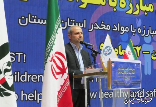 حضور فرماندار گمیشان در دومین همایش مبارزه با مواد مخدر استان