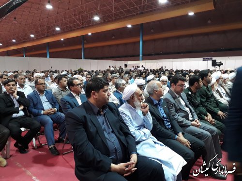 حضور فرماندار گمیشان در دومین همایش مبارزه با مواد مخدر استان