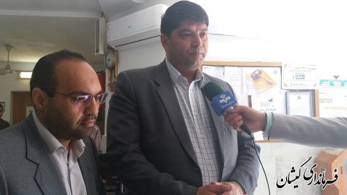 فرماندار گمیشان با مسئولان قضائی شهرستان دیدار کرد