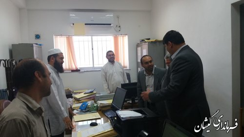 فرماندار گمیشان با مسئولان قضائی شهرستان دیدار کرد