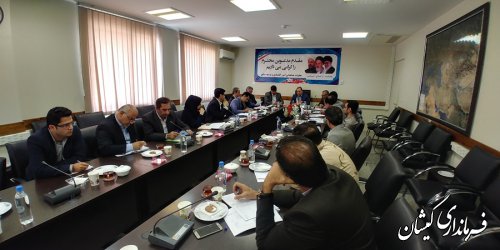 دومین جلسه کارگروه تدوین برنامه راهبردی-عملیاتی توسعه پایدار گمیشان برگزار شد