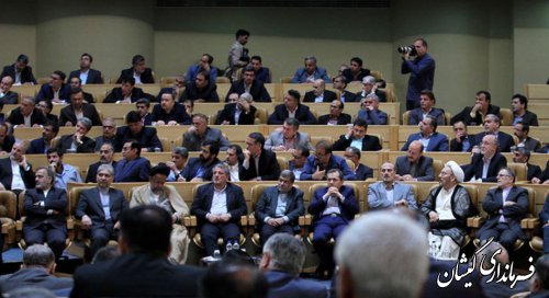 حضور فرماندار گمیشان در نشست هم اندیشی مدیران ارشد دولت تدبیر و امید